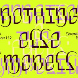 Colloque International de Typographie #12 - Visuel